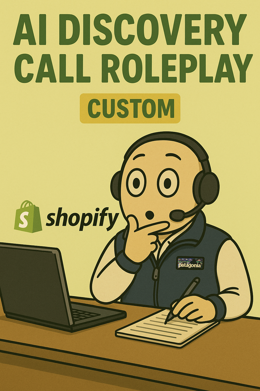 Custom Discovery Call AI Roleplay Bot – Built for You (1 User)