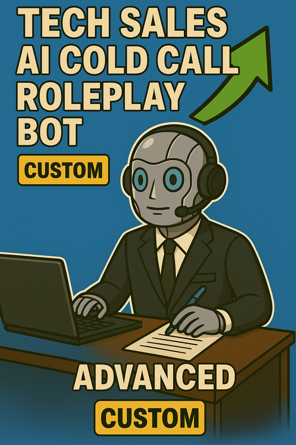 Tech Sales – Custom AI Cold Call Roleplay Bot (Built for You)