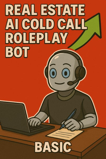 Real Estate – AI Cold Call Roleplay Bot (Standard Access)